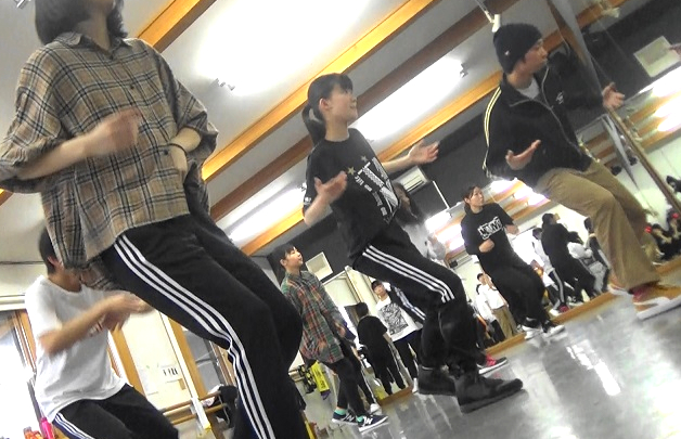中学生ヒップホップレッスン(苫小牧ダンス教室)